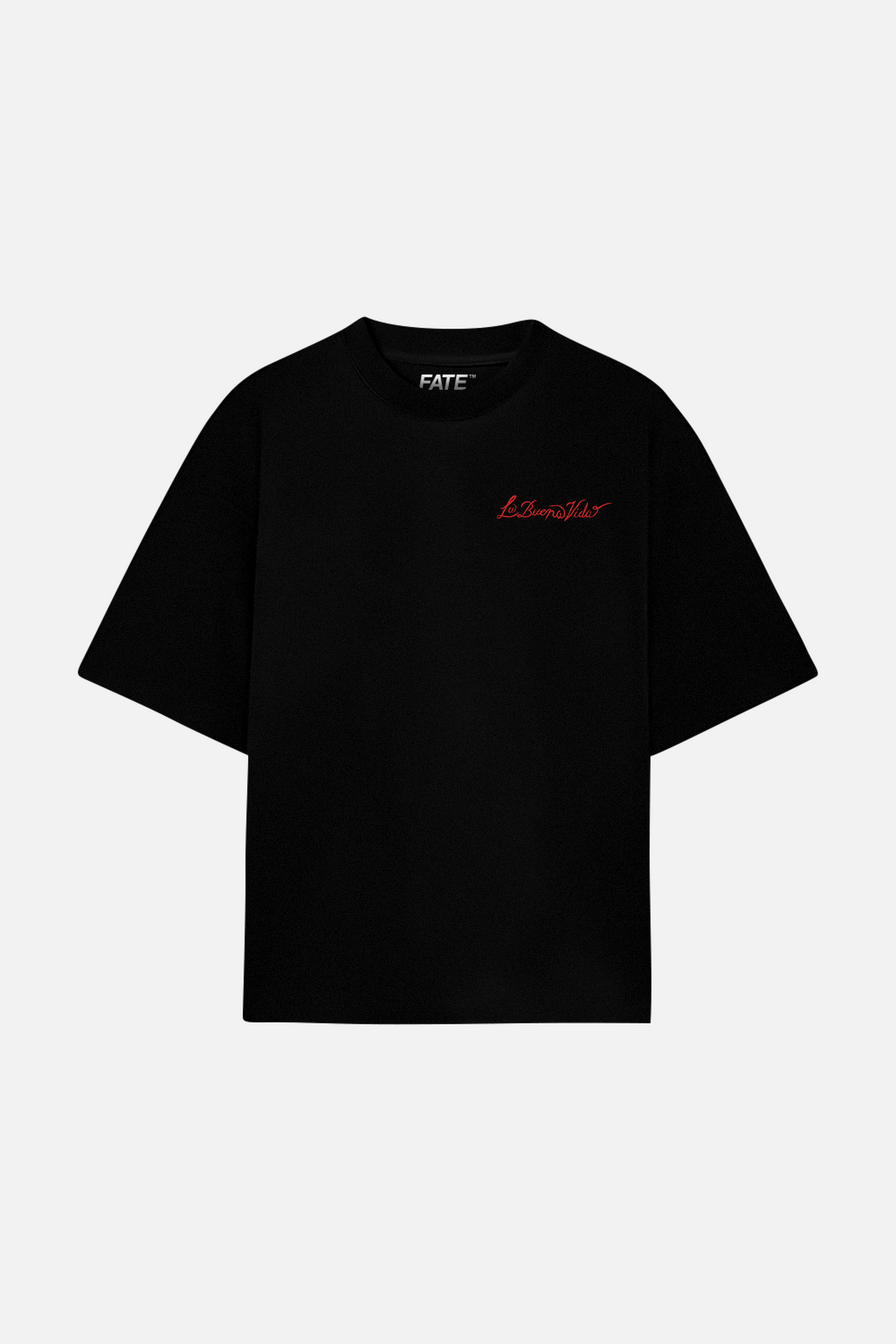 Jet Set Tee Black — Front