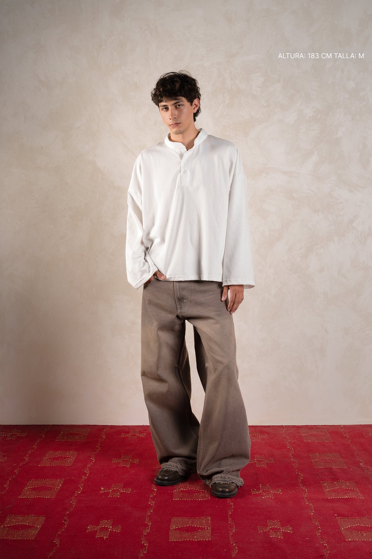 Maho Henley Longsleeve Ivory
