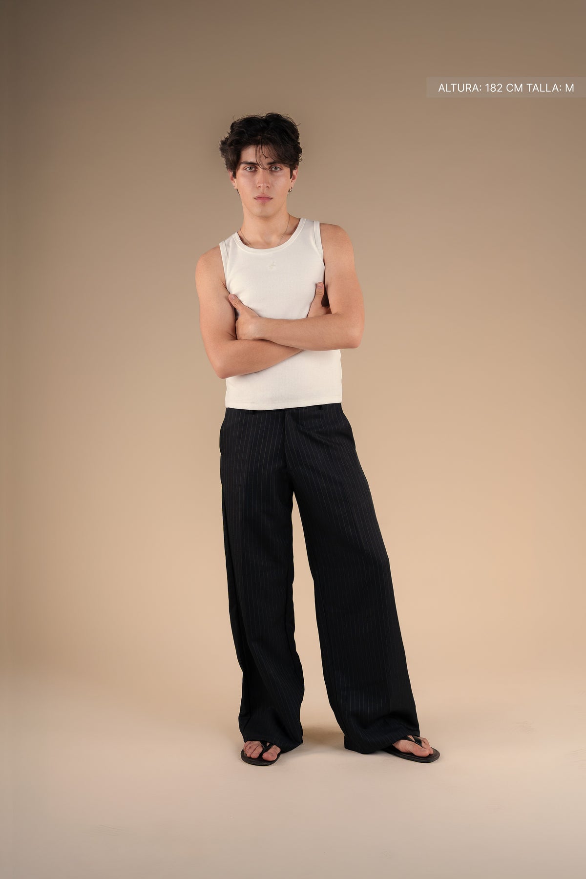 Ribbed Tank Ivory