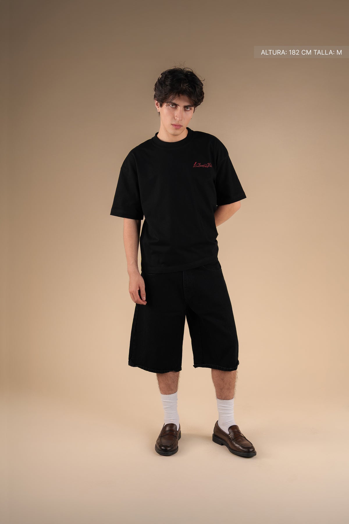 Jet Set Tee Black