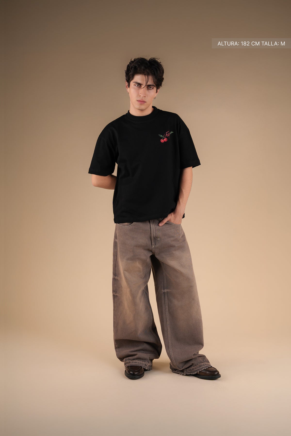 Sweet Cherry Tee Black