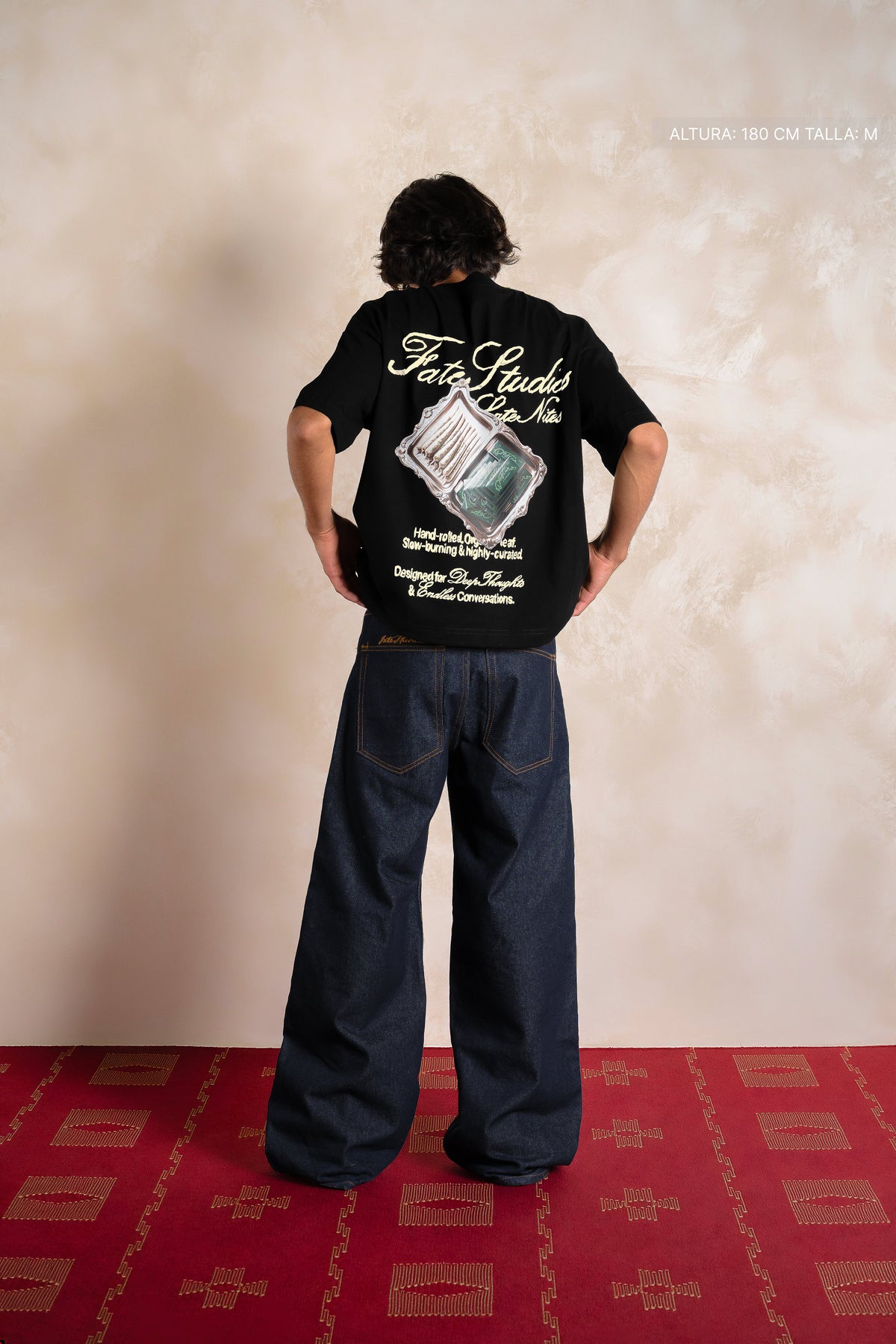 Last Cigarette Tee Black
