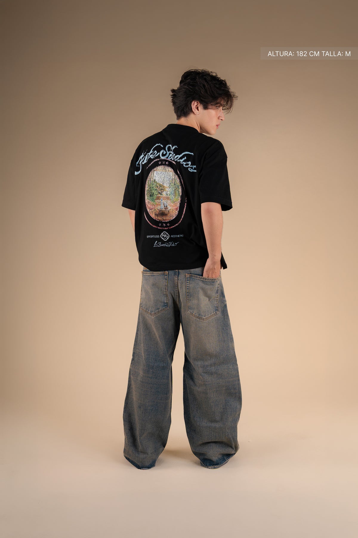 Villa View Tee Black