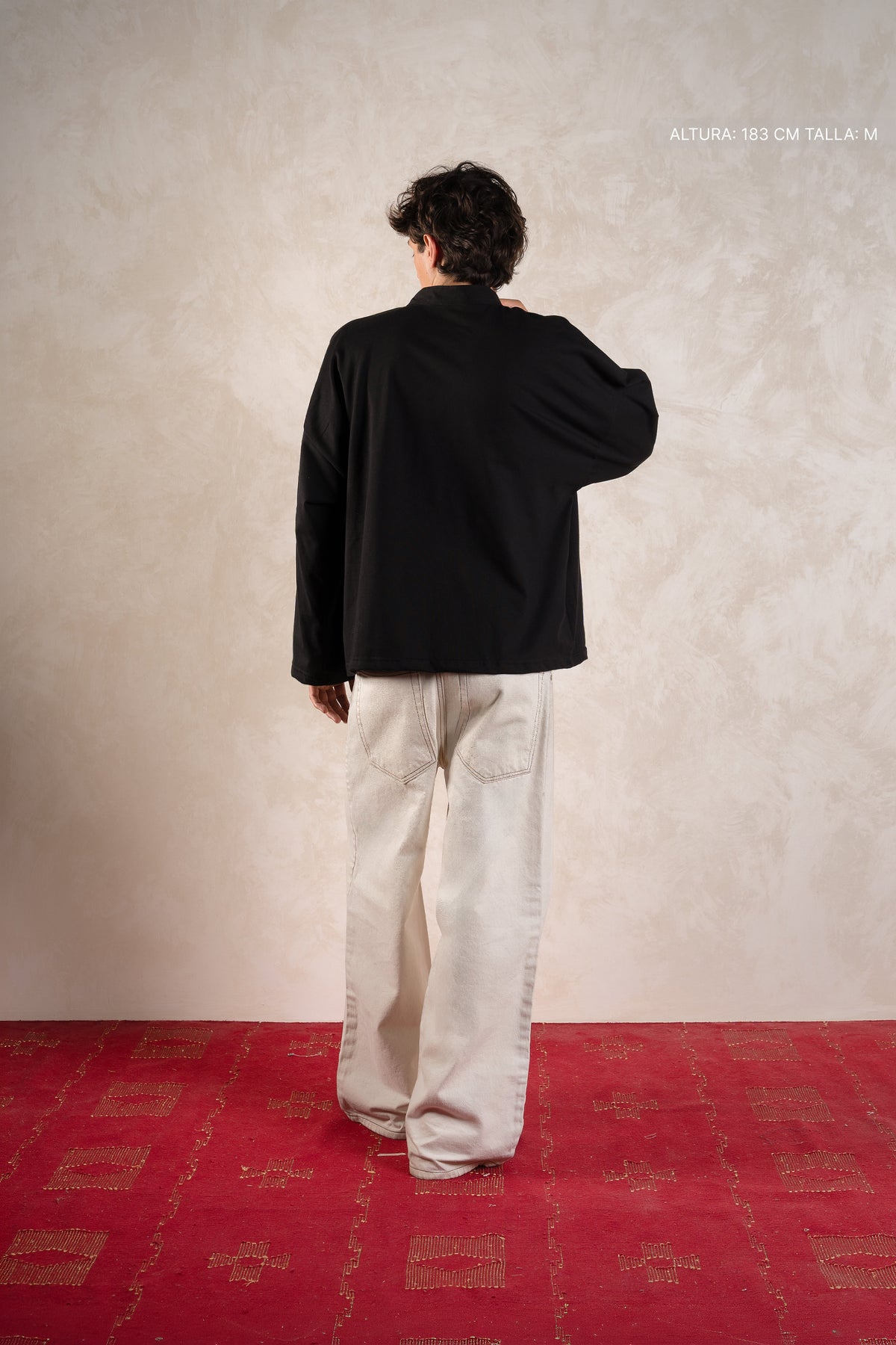 Maho Henley Longsleeve Black
