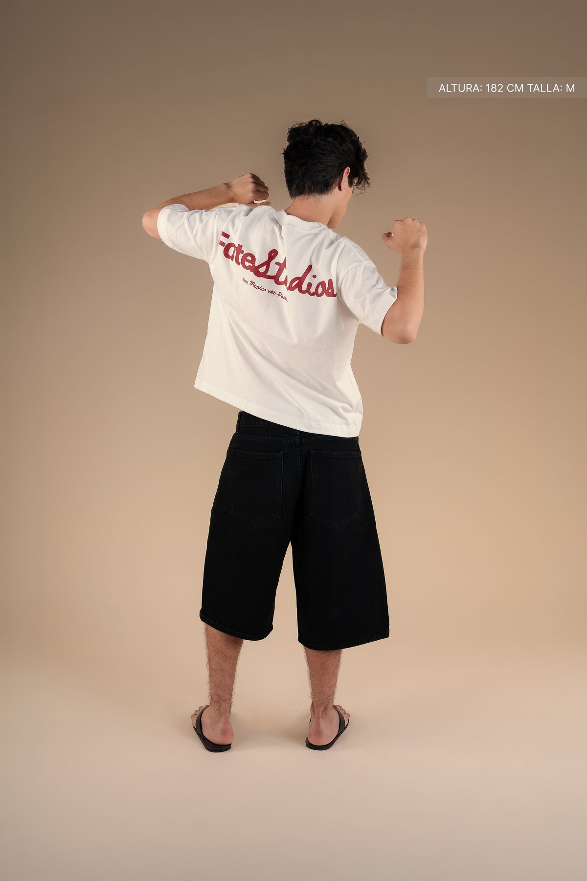 Studio Script Tee Ivory