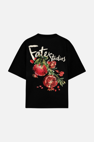 Pomegranate Tee Black