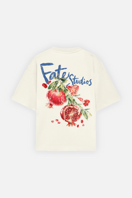 Pomegranate Tee Ivory