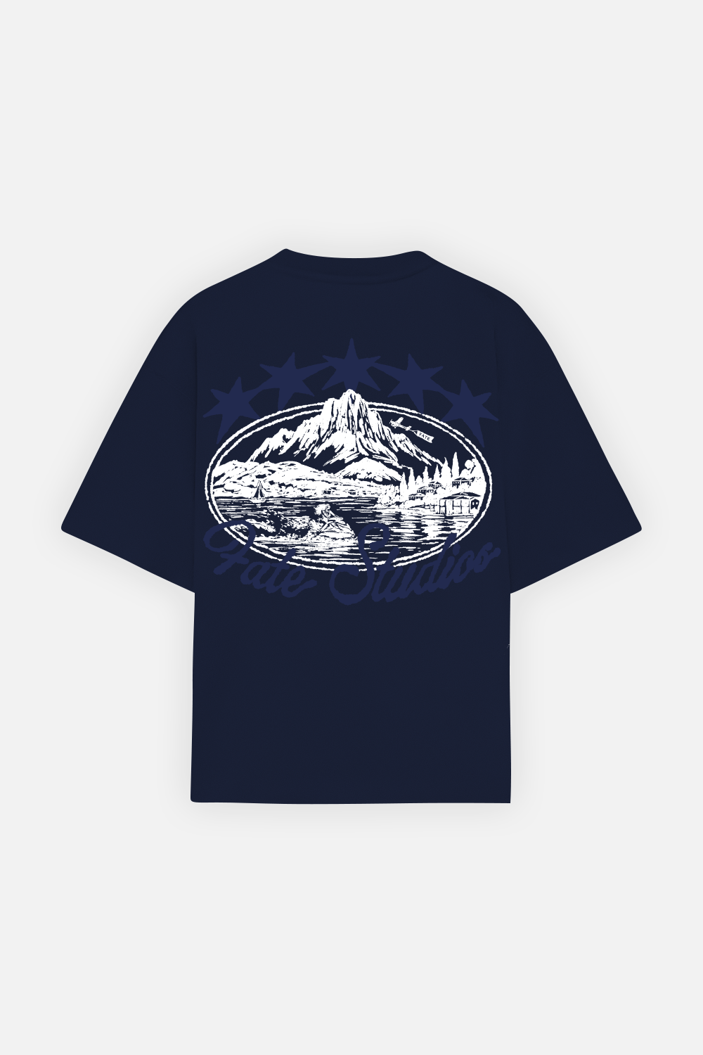 Alpine Escape Tee Navy Blue — photo 1