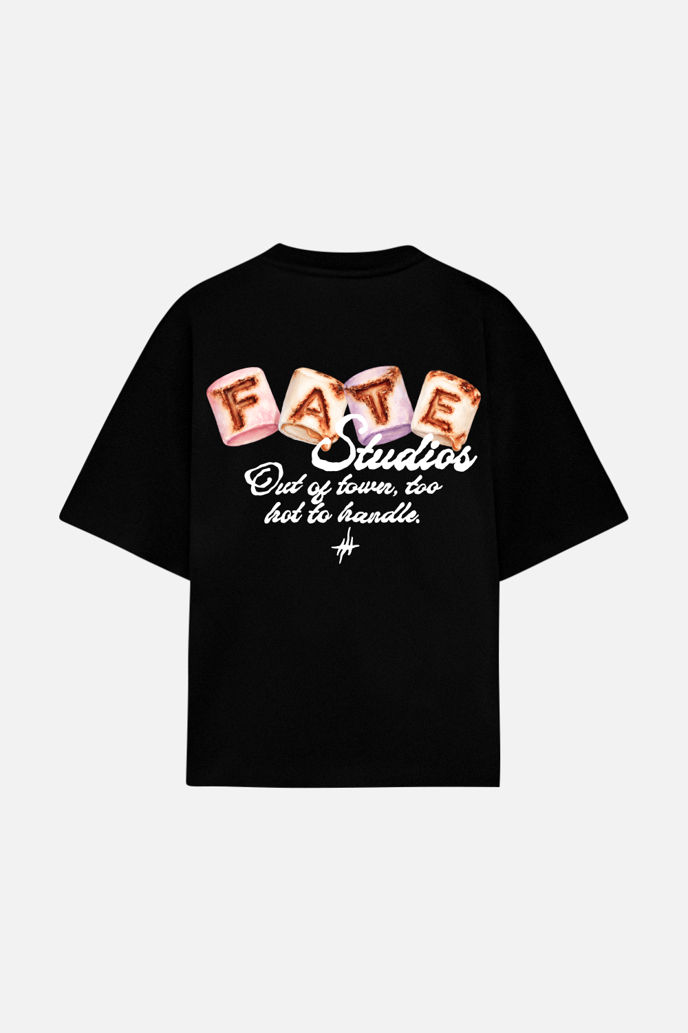 Too Hot to Handle Tee Black — photo 1