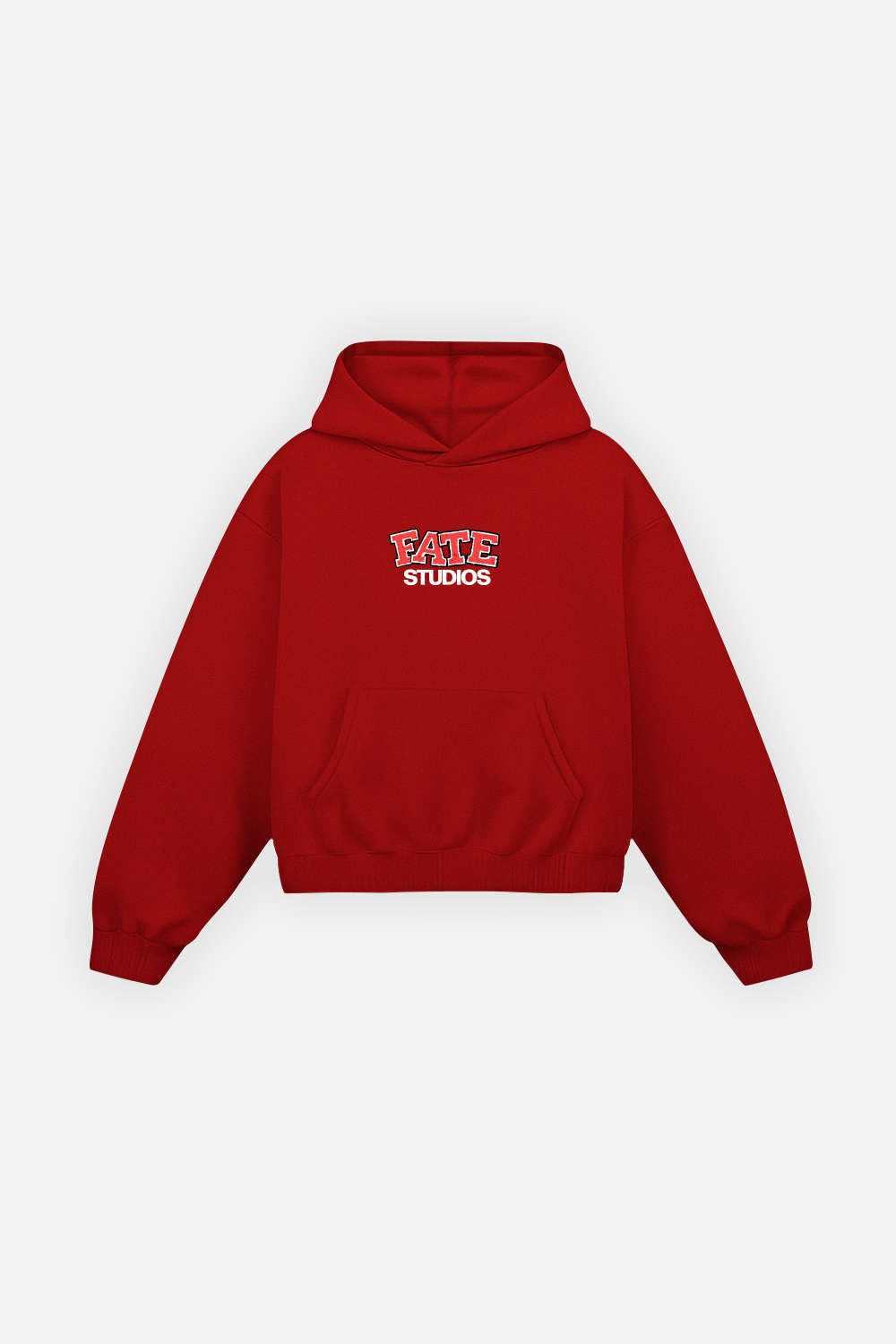 Effortless Club Hoodie Cherry Red — photo 2