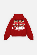 Effortless Club Hoodie Cherry Red — photo 1