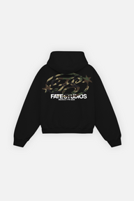 Camo Monogram Hoodie Vantablack