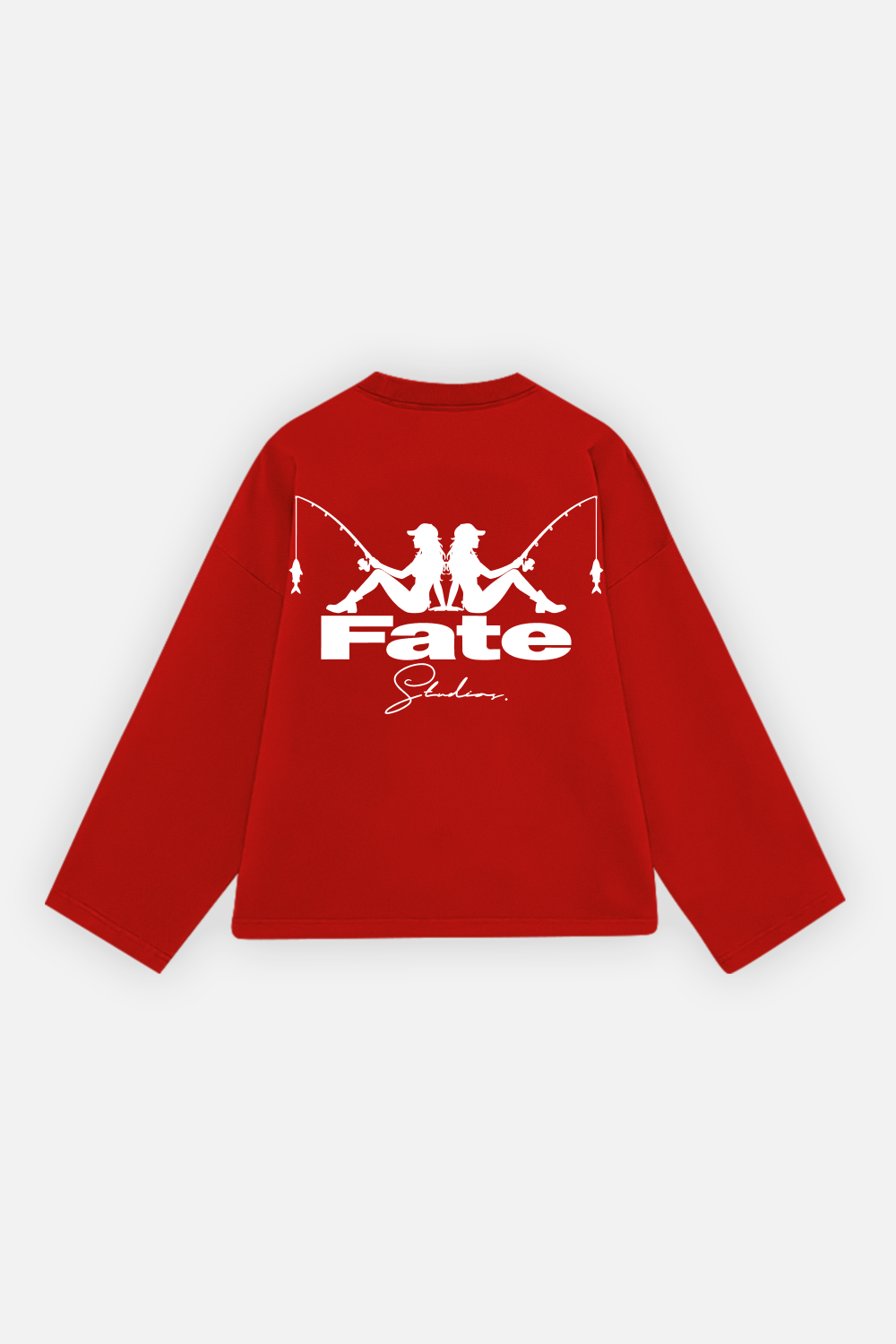 Anglers Club Longsleeve Red — photo 1