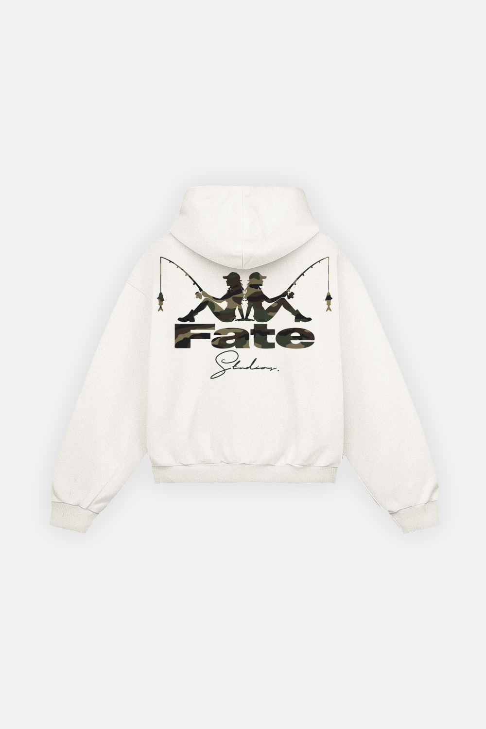 Anglers Club Hoodie Ivory — photo 1