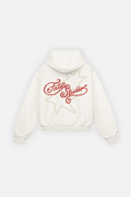 Star Script Hoodie Ivory — photo 1