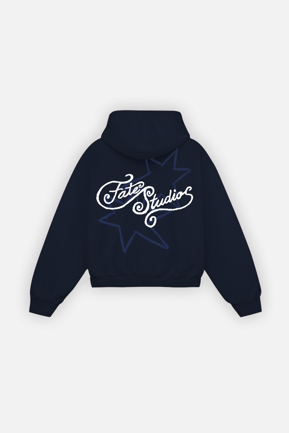 Star Script Hoodie Midnight Blue — photo 1