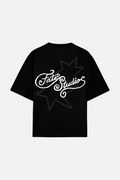 Star Script Tee Black — photo 1