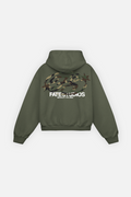 Camo Monogram Hoodie Green Forest — photo 1