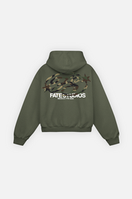 Camo Monogram Hoodie Green Forest
