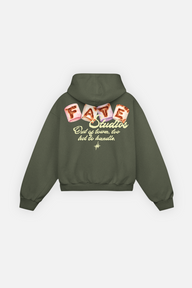 Too Hot to Handle Hoodie Green Forest