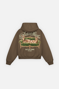 Deer Lounge Hoodie Mocha Brown — photo 1