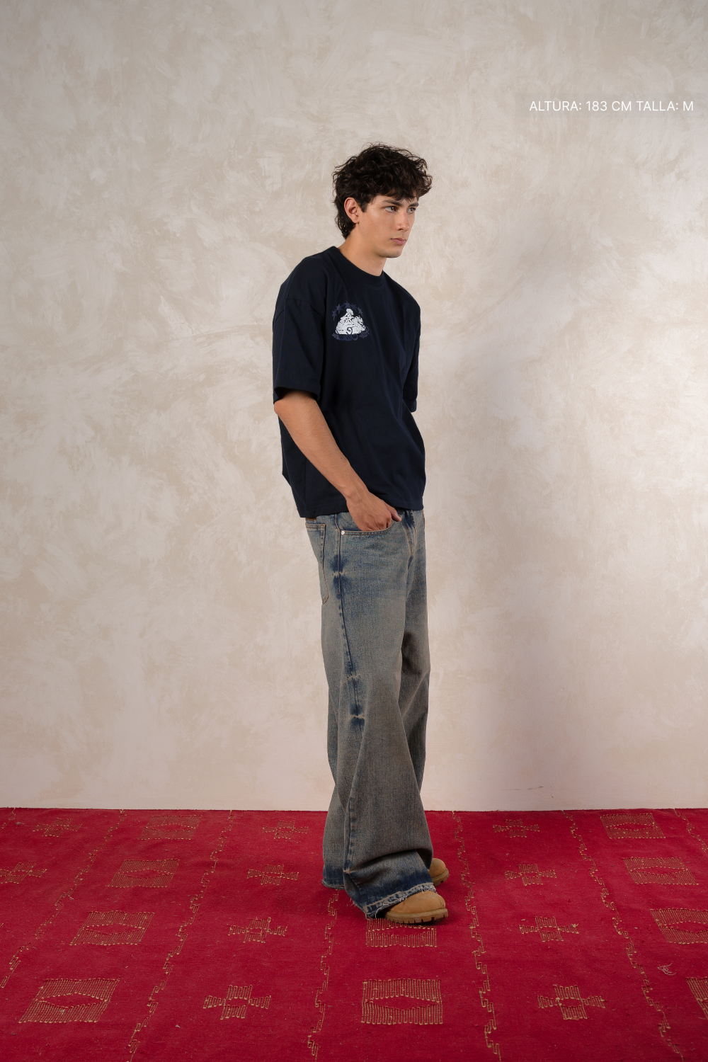 Alpine Escape Tee Navy Blue — photo 3