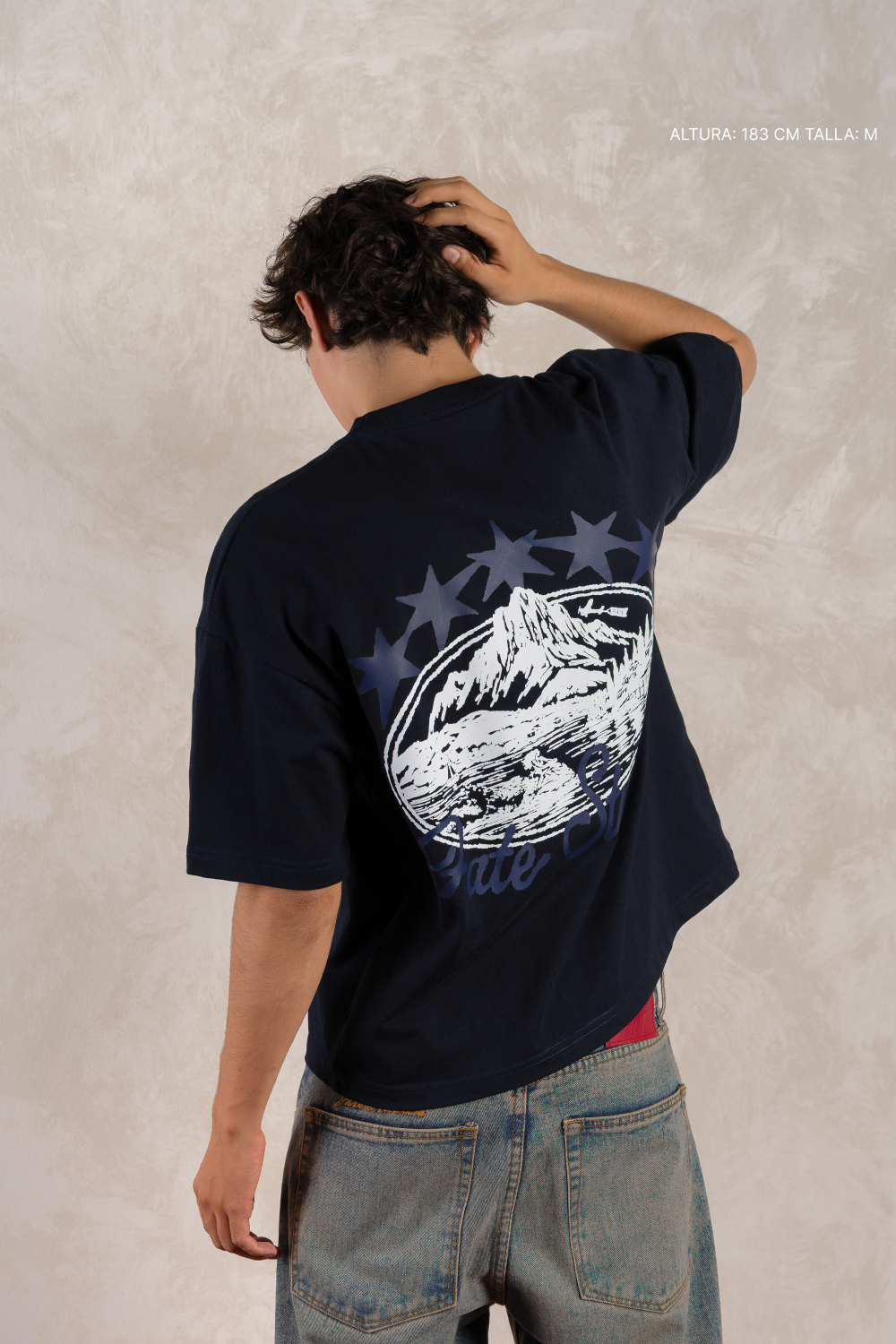 Alpine Escape Tee Navy Blue — photo 6