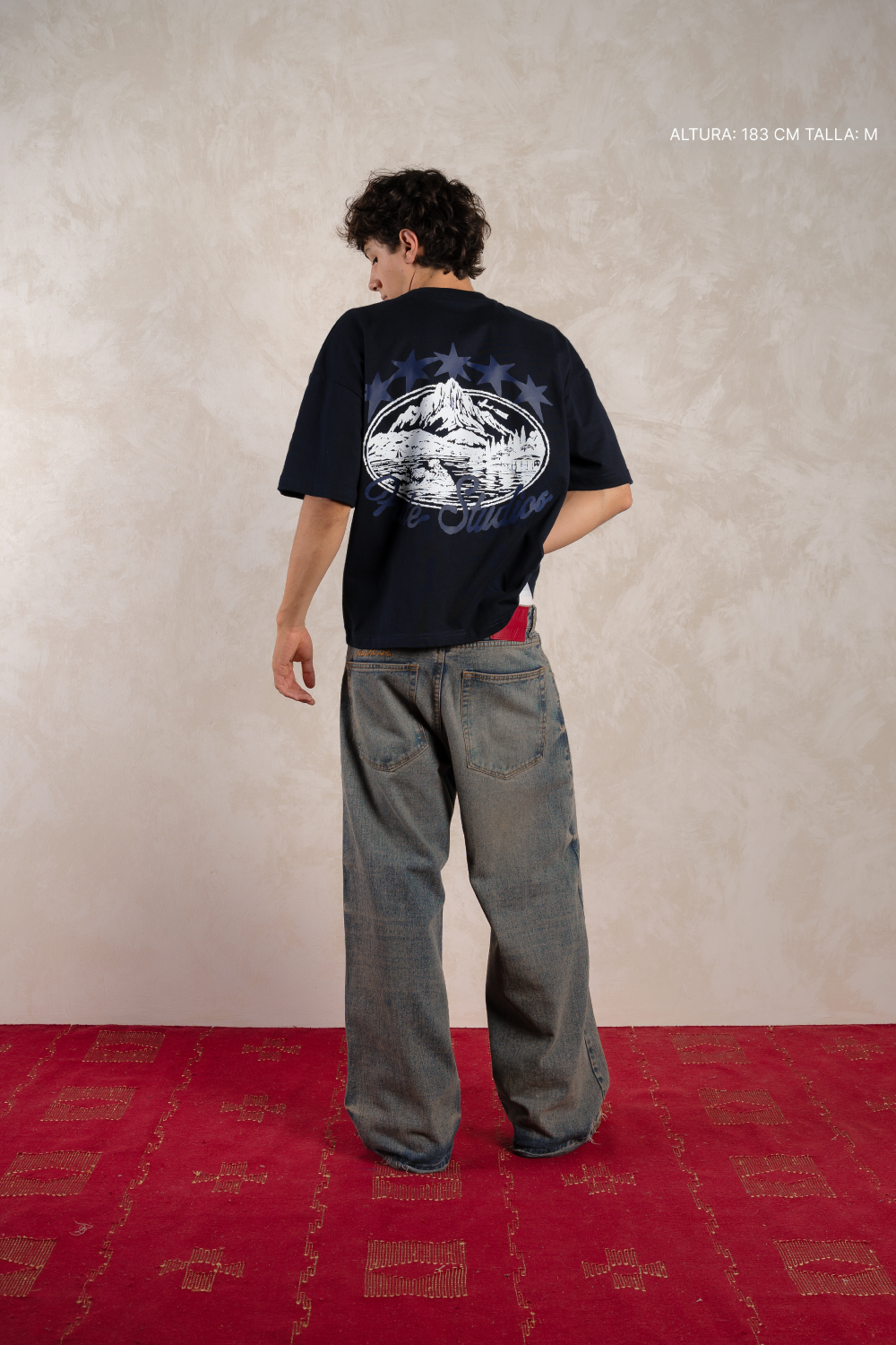 Alpine Escape Tee Navy Blue — photo 5