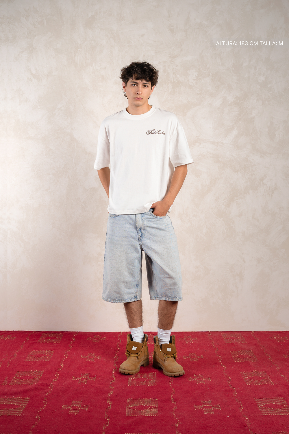 Deer Lounge Tee Ivory — photo 4