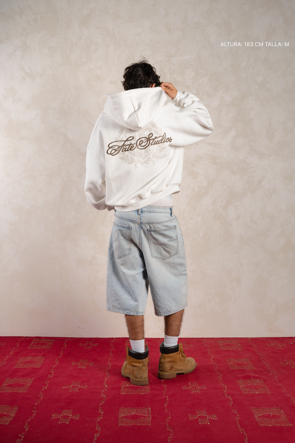 Heritage Crest Zip Hoodie Ivory — photo 4