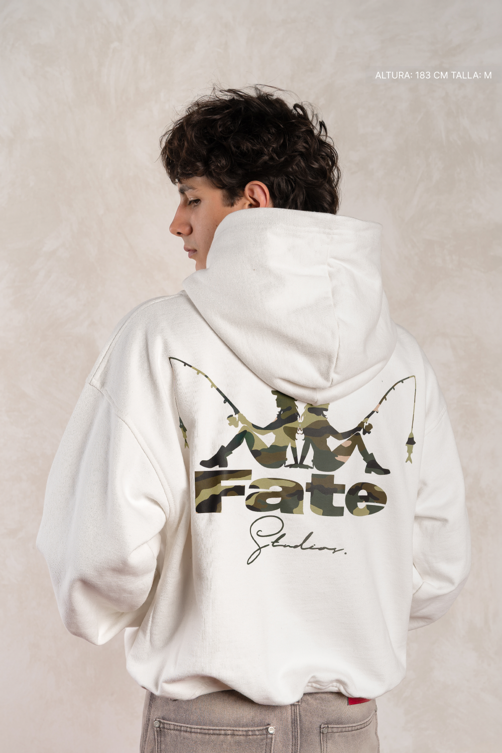 Anglers Club Hoodie Ivory — photo 6