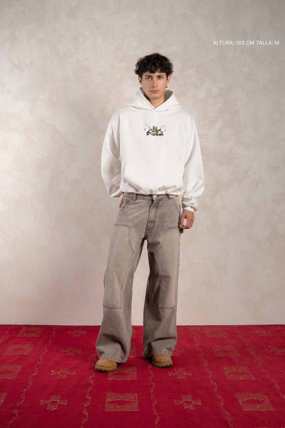 Anglers Club Hoodie Ivory — photo 4