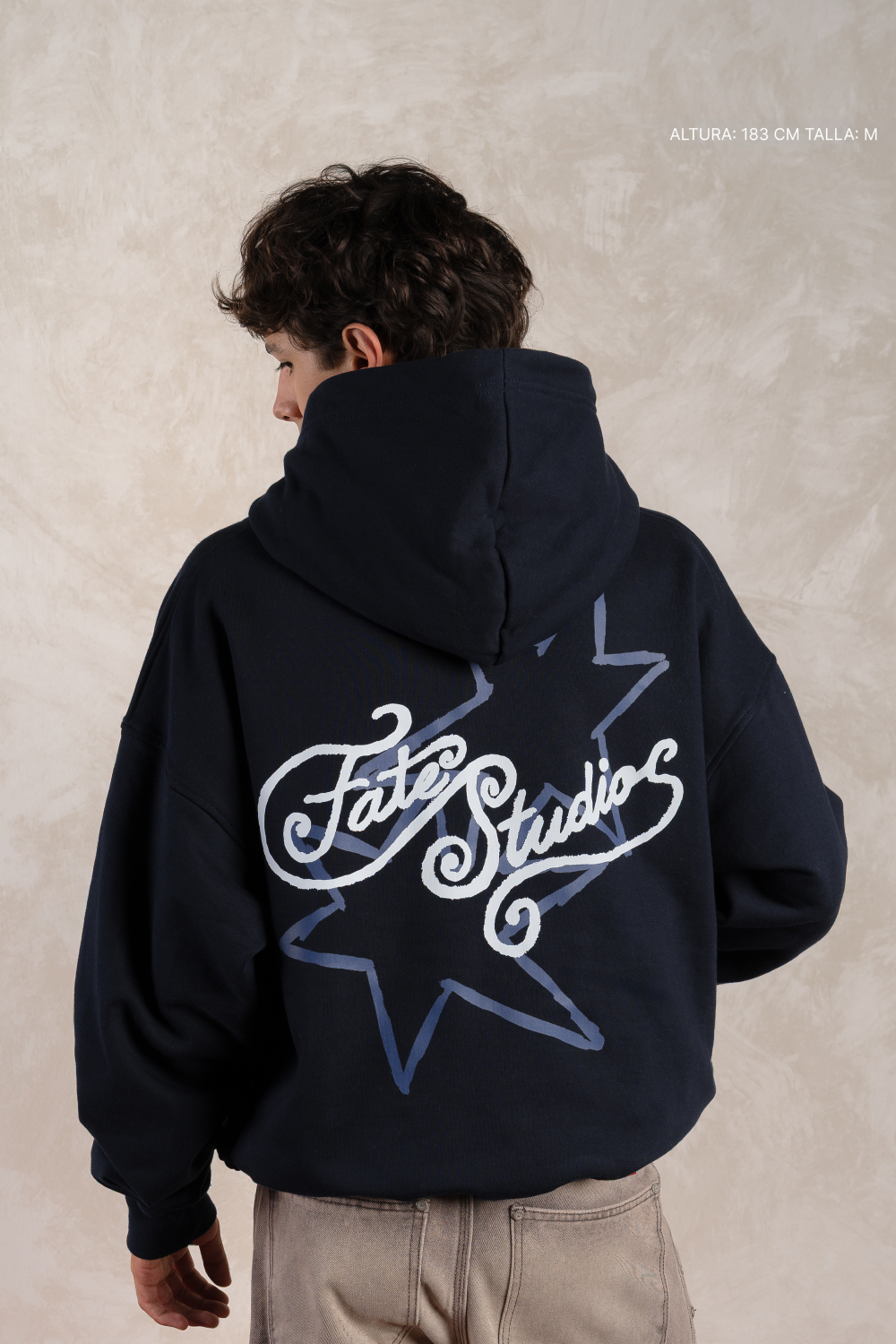 Star Script Hoodie Midnight Blue — photo 6