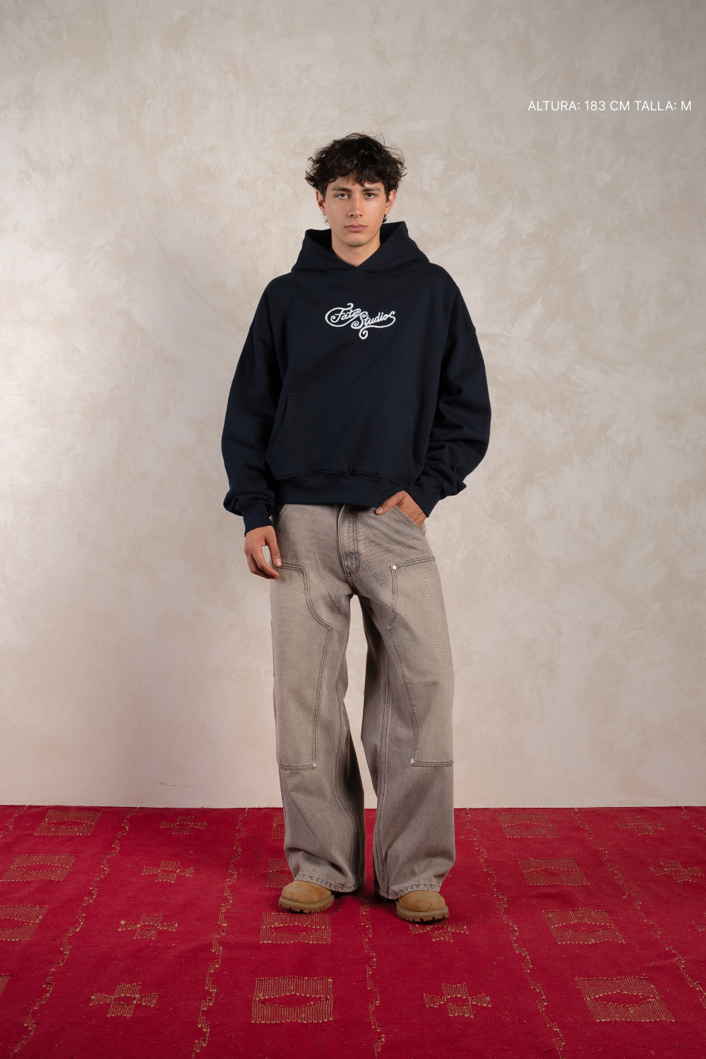 Star Script Hoodie Midnight Blue — photo 4