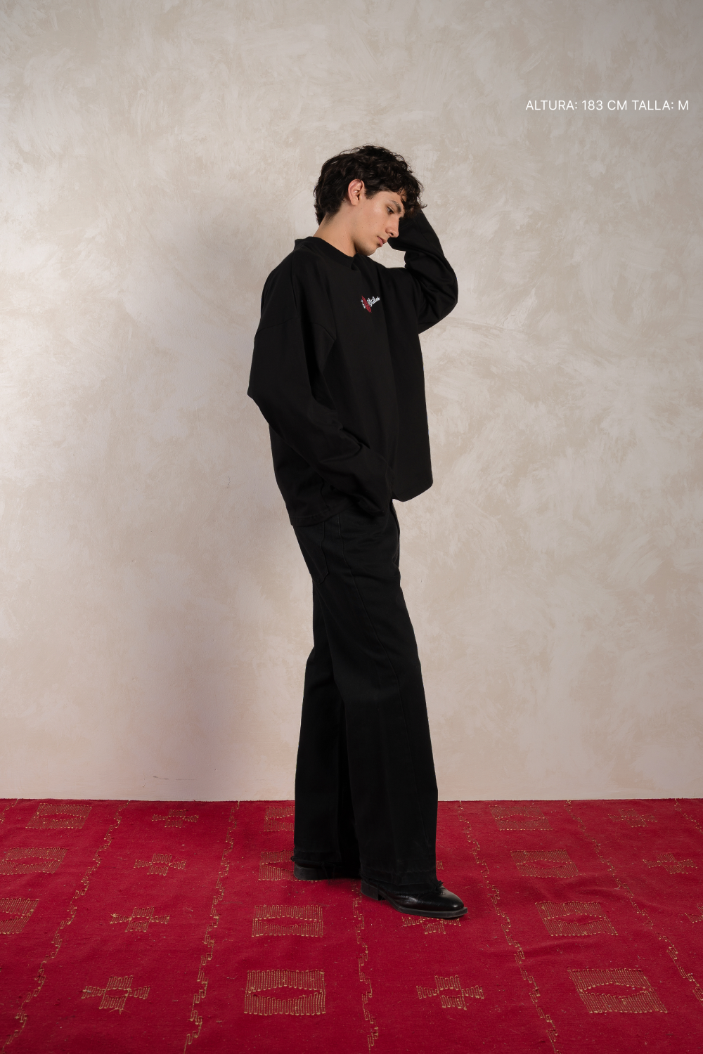 Heritage Crest Longsleeve Black — photo 3