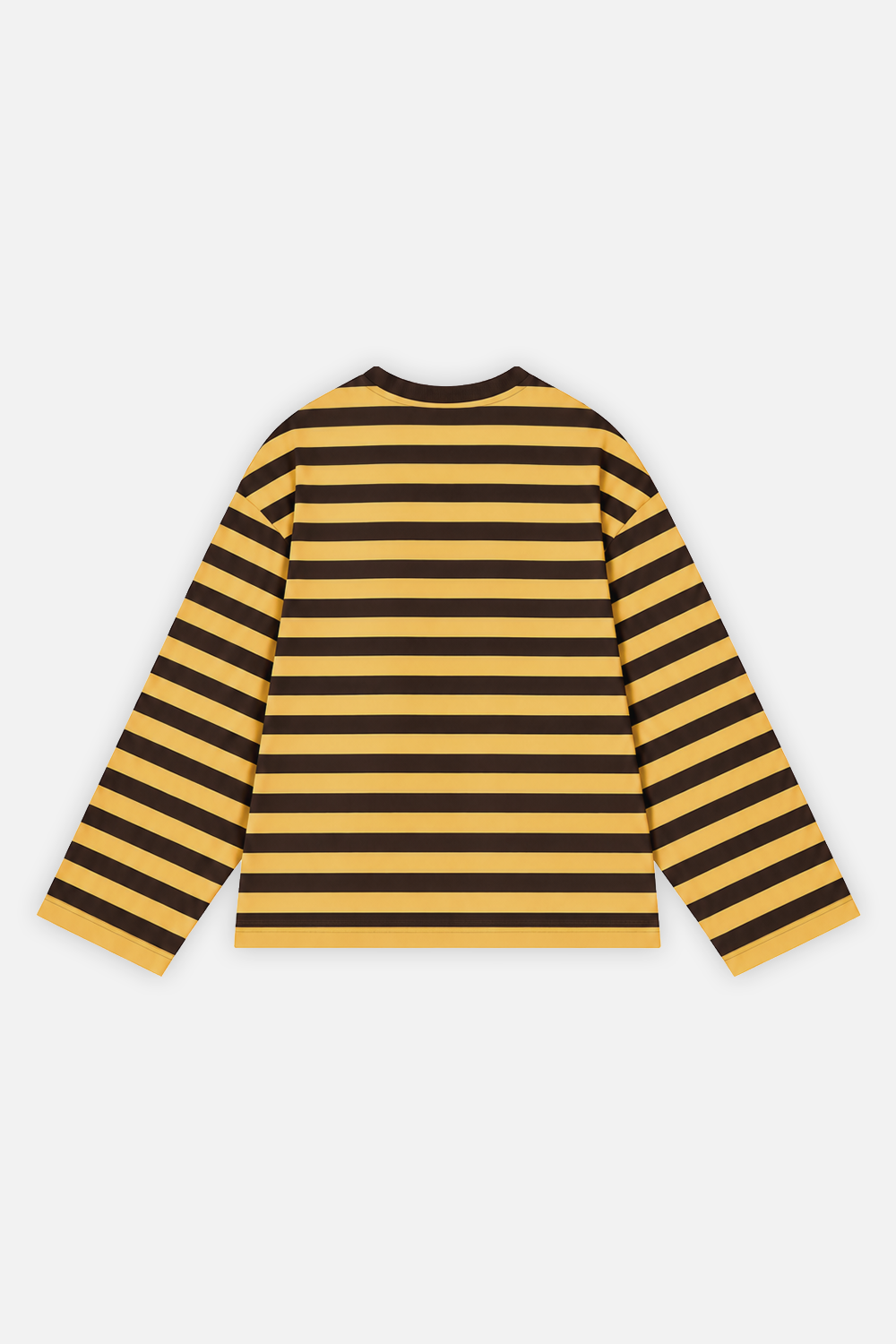 Striped Longsleeve Mustard w/ Black — photo 3