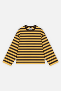 Striped Longsleeve Mustard w/ Black — photo 1