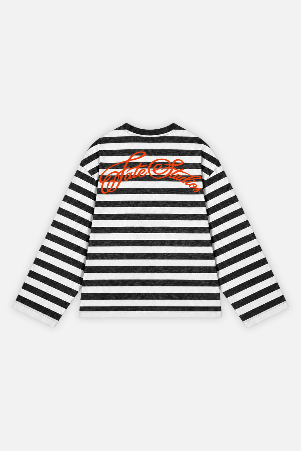 From Mexico With Passion Striped Longsleeve Ivory w/ Black — photo 2