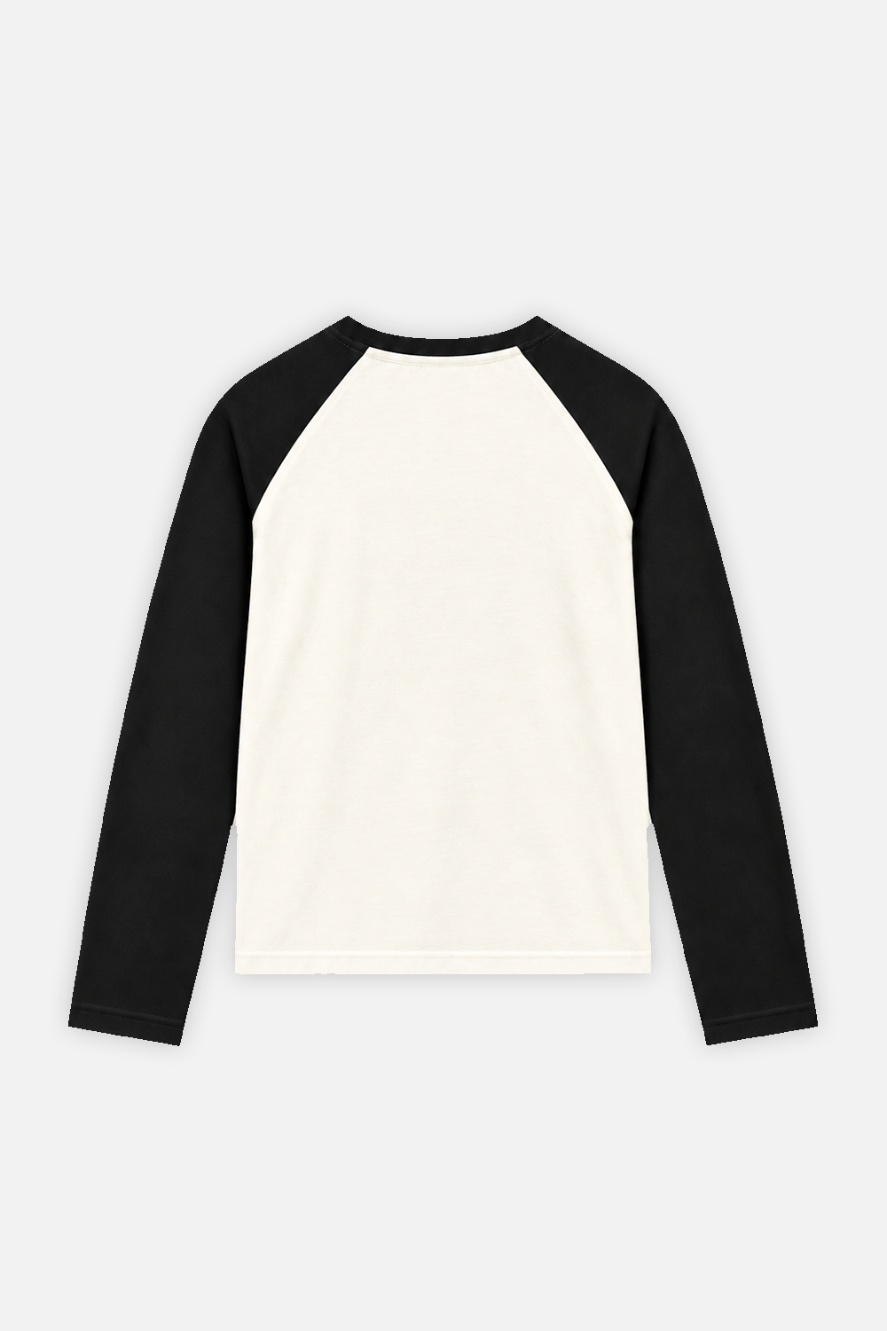 Fate Studios Raglan Longsleeve Ivory w/ Black — photo 3