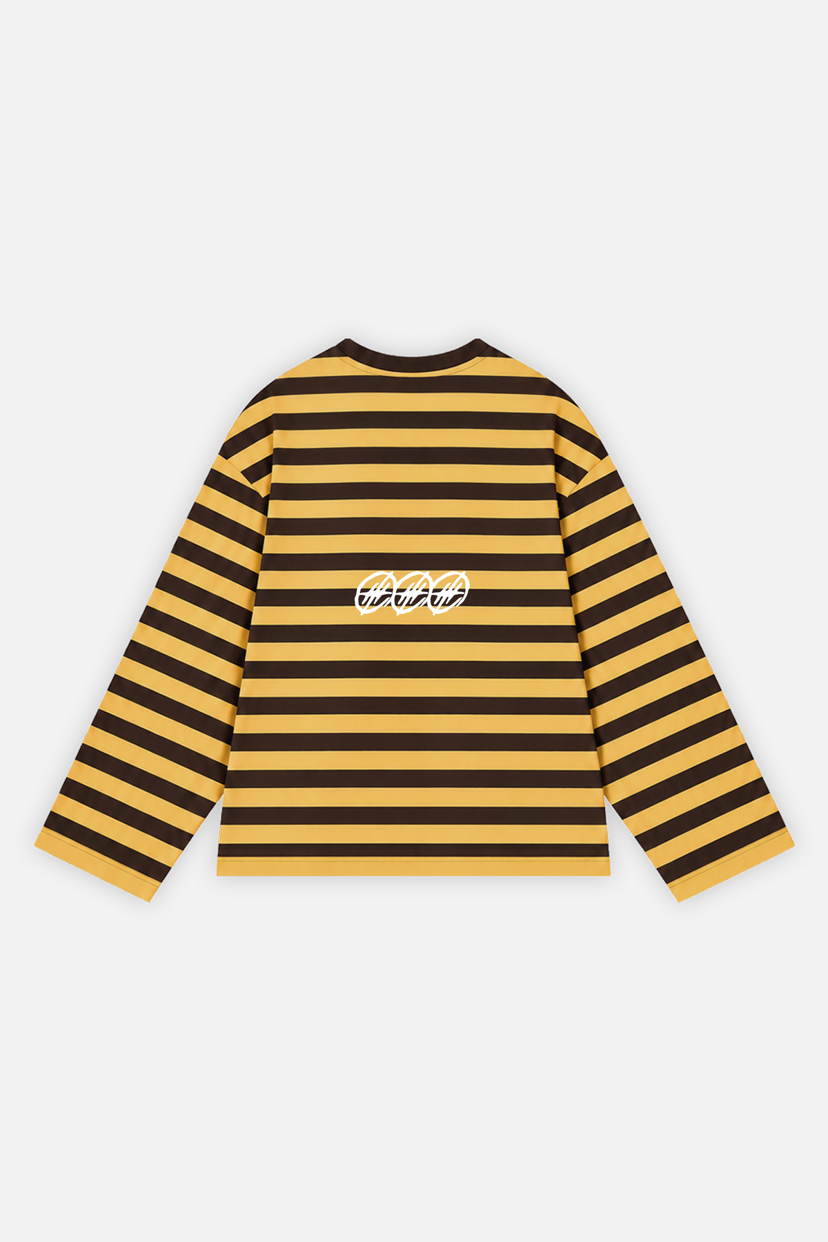 Fate Signature Striped Longsleeve Mustard w/ Brown — photo 2