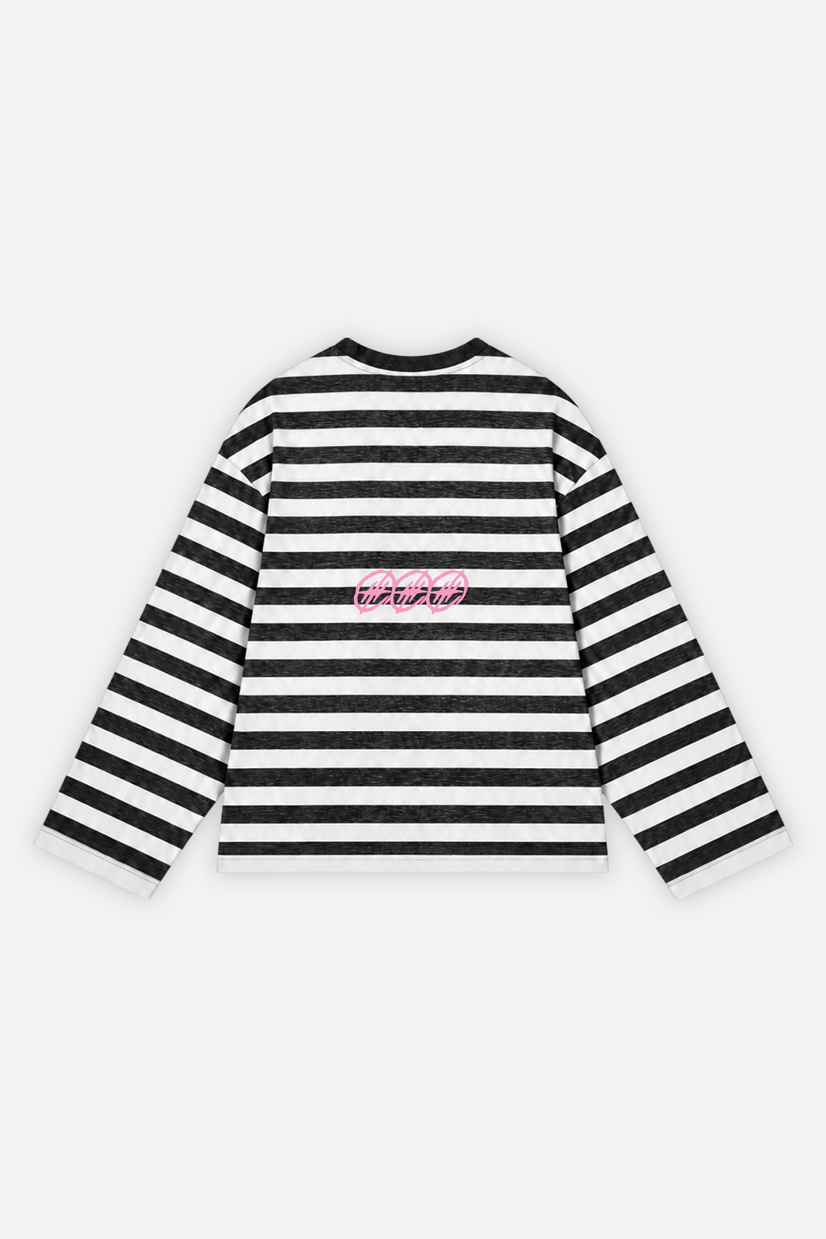 Fate Signature Striped Longsleeve Ivory w/ Black — photo 2
