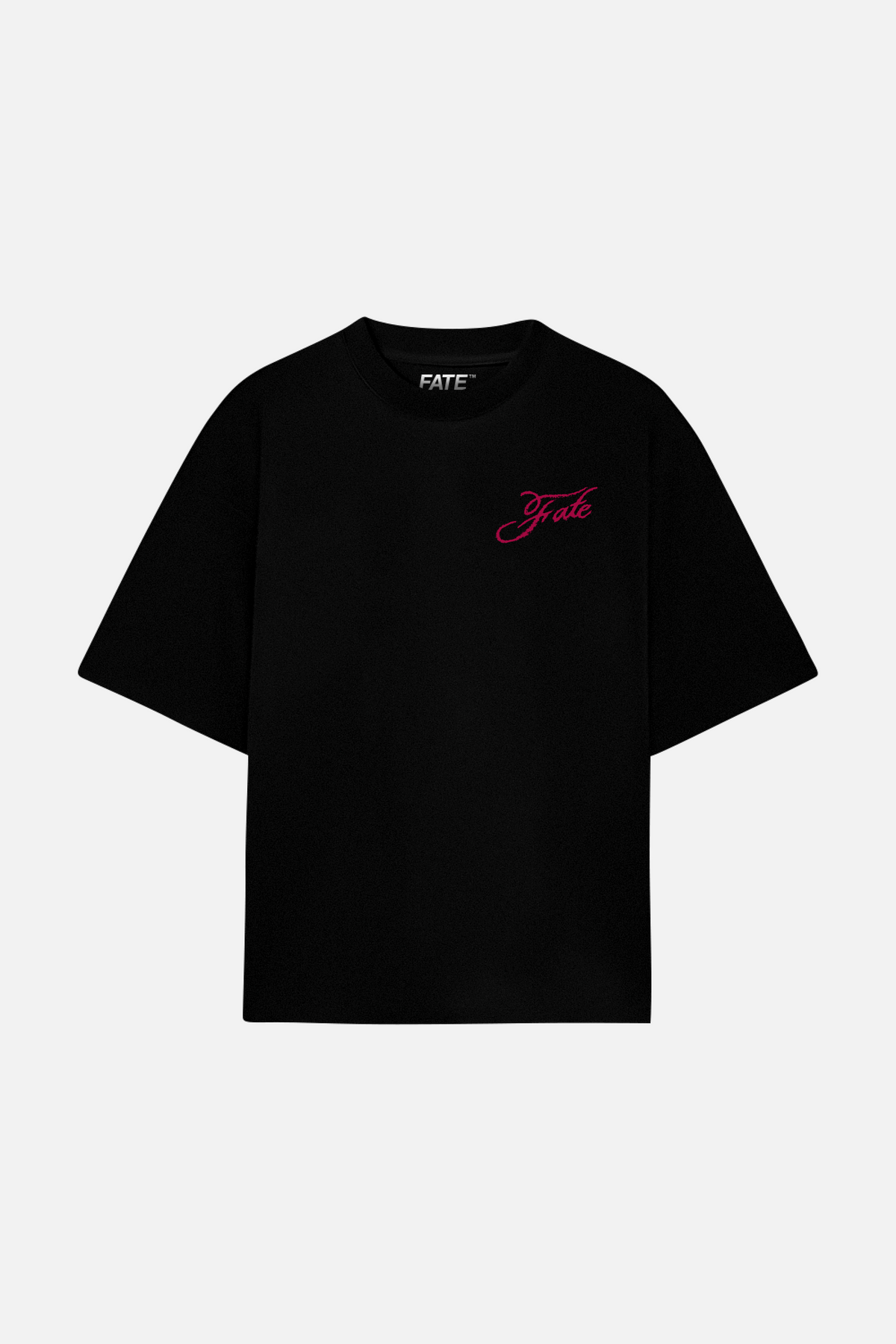 Les Fleurs Tee Black — Front
