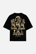 Futbol Tee Black — FATE, view 1