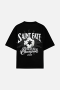 Champion Tee Black — FATE, view 1