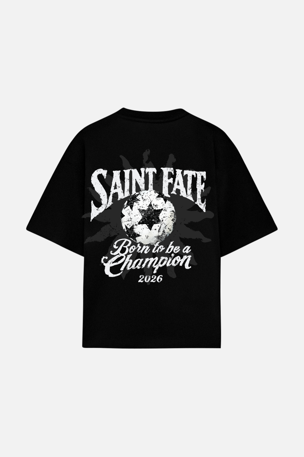 Champion Tee Black — FATE, view 1
