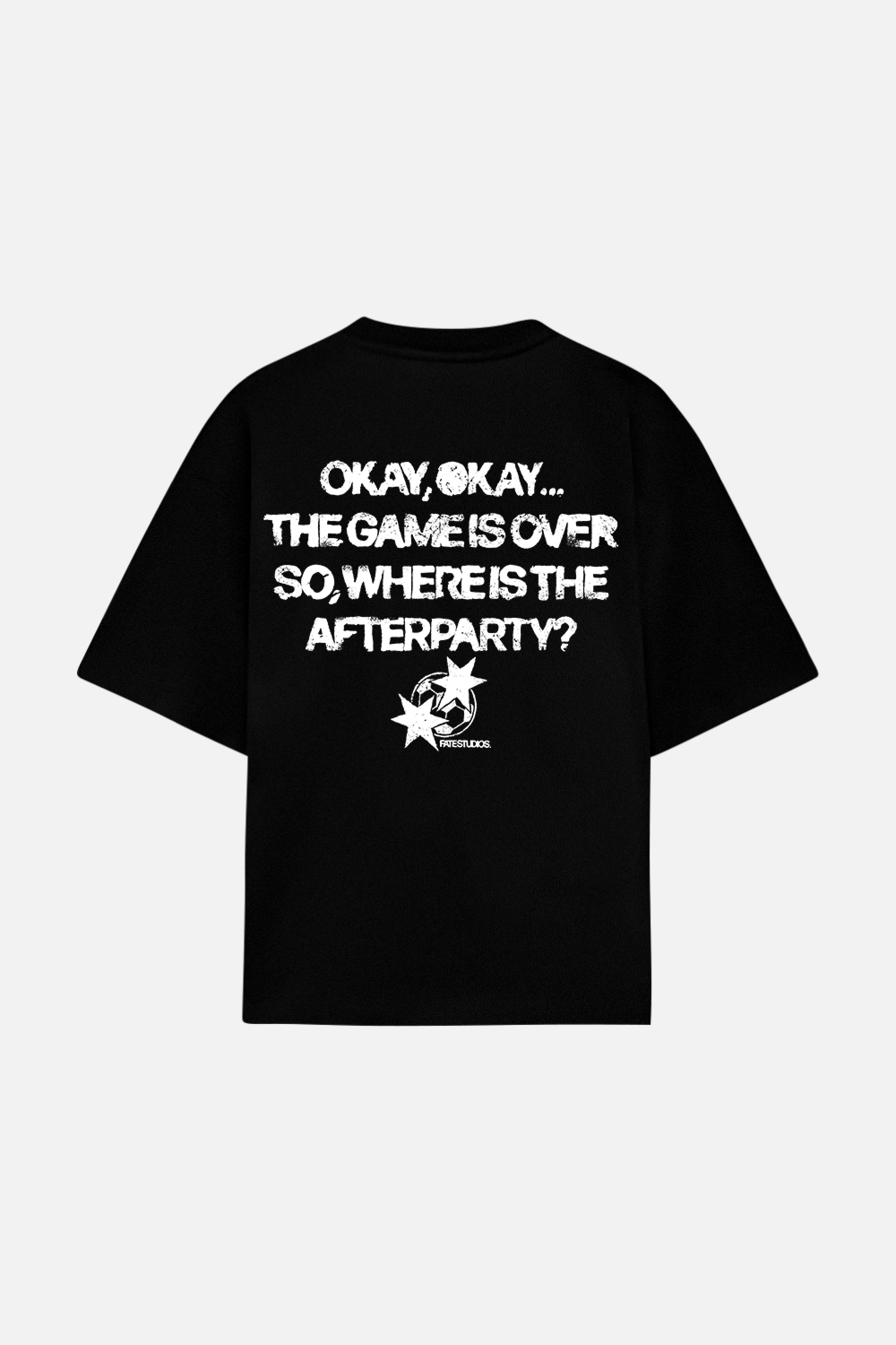 Game is over Tee Black — FATE, view 1