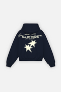All My Fears Hoodie Midnight Blue