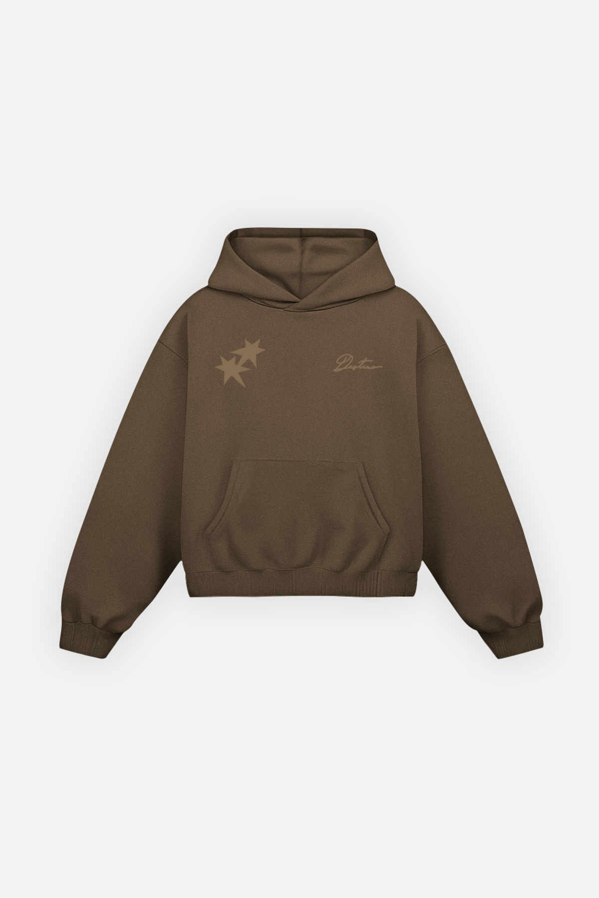All My Fears Hoodie Mocha Brown