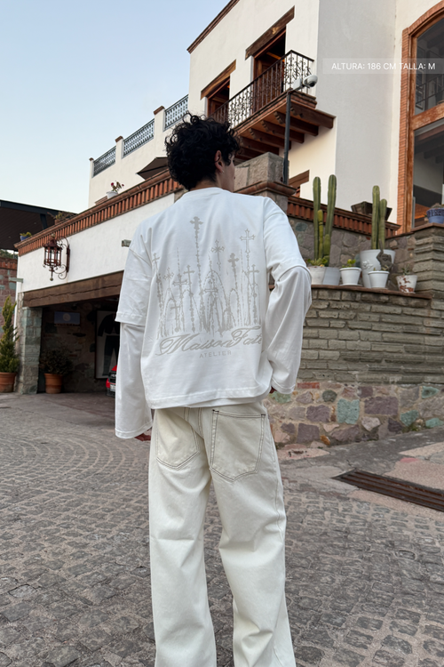 Cathedral Tee Ivory