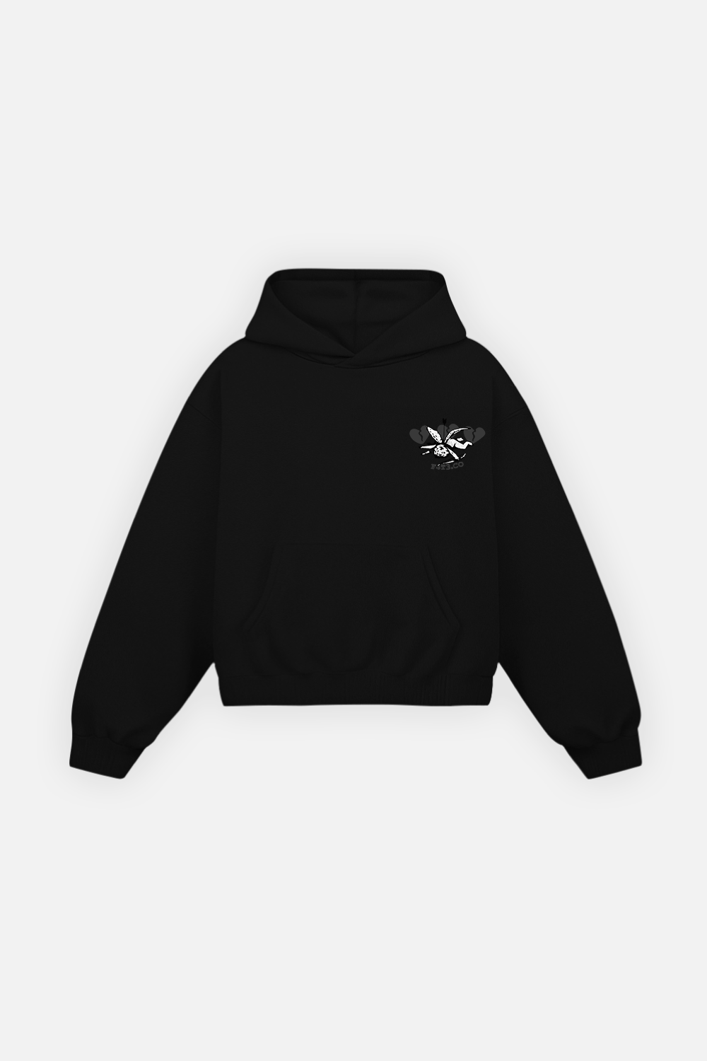 Cupid Ghosting Hoodie Vantablack